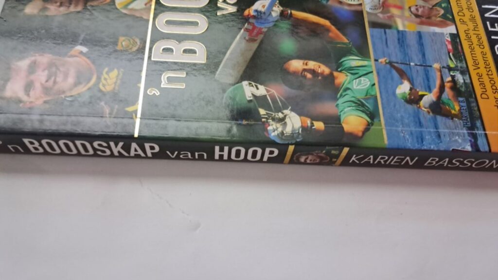 rugkant 'n boodskap van hoop karien basson