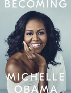 Front cover of Becoming - Michelle Obama hardcover with dust jacket second hand copy in excellent condition at Karin's Treasures.