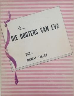 Vir die dogters van Eva - Murray Janson