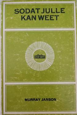 Sodat julle kan weet - Murray Janson