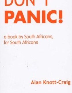 Cover of Don't Panic by Alan Knott-Craig second hand book at Karin's Treasures.