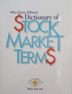 Who Owns Whom's Stock Dictionary of Stock Market Terms - PSG Online