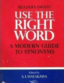 Use The Right Word - Reader's Digest