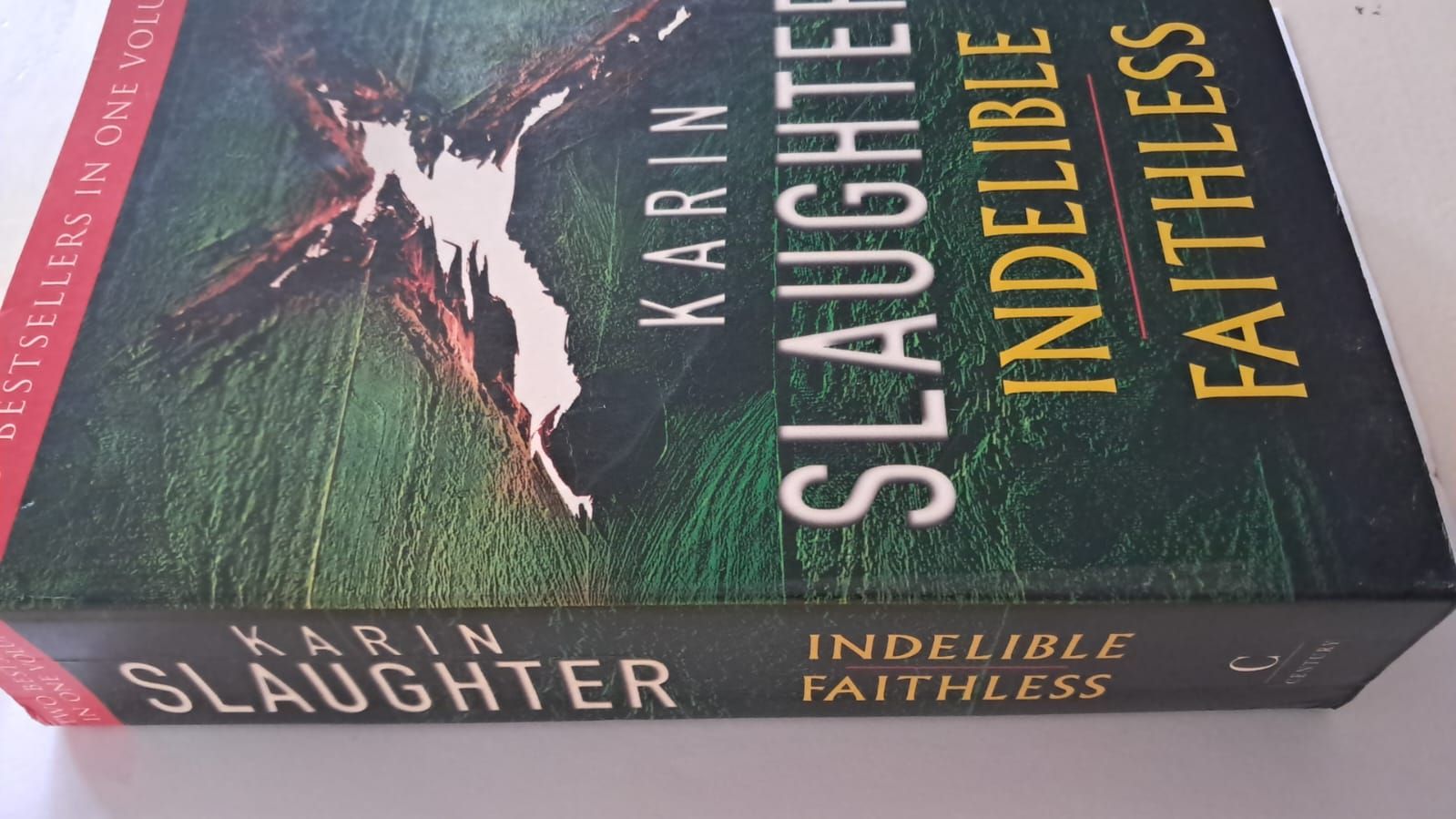 spine indelible faithless karin slaughter