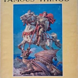 front cover of one thouand famous things by arthur mee second hand book in fair condition at karin's treasures.