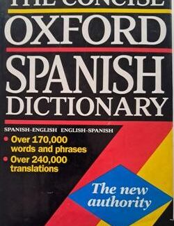 The Concise Oxford Spanish Dictionary