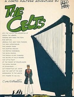 Cover of The Celts by Hugo Pratt second hand book in fair condition at Karin's Treasurs.