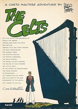 Cover of The Celts by Hugo Pratt second hand book in fair condition at Karin's Treasurs.