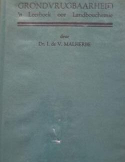 Grondvrugbaarheid - Dr L. de V. Malherbe