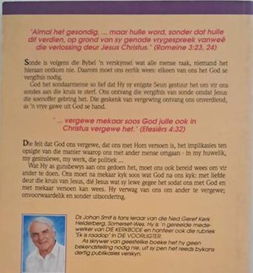 Liefde verander alles - Johan Smit Agterblad
