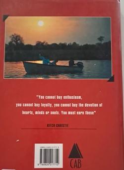 Back cover of Kitch: Triumph of a Decent Man- Edward Griffiths. Photo by Karin's Treasures.