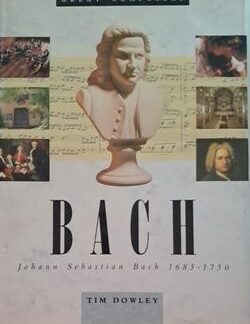 Front cover of Great Composers: Bach by Tim Dowley, 1990 Hamlyn edition at Karin's Treasures.