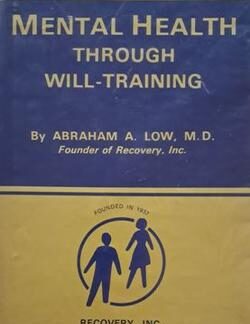 Mental Health through Will-Training fron cover second hand in fair condition available from Karin's Treasures.