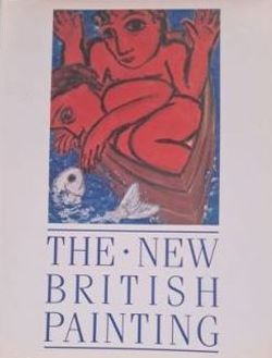 Perfect condition front cover of New British Painting Phaidon Survey 1988