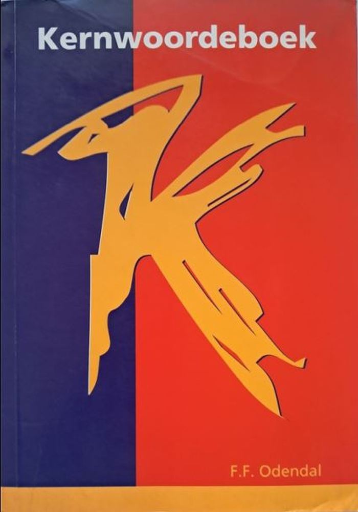 kernwoordeboek FF odendal sagteband tweedehandse boek Karin's Treasures