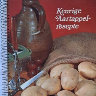 keurige aartappelresepte voorblad tweedehandse kookboek Karin's Treasures.