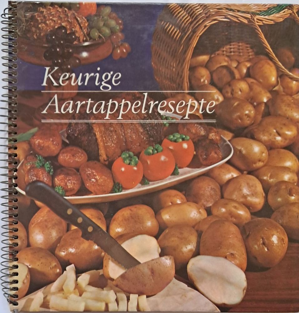 keurige aartappelresepte2voorblad tweedehandse kookboeke goeie toestand by Karin's Treasures.