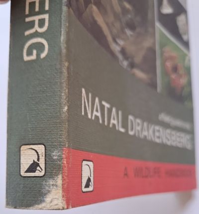 Spine of A Field Guide to the Natal Drakensberg by Pat Irwin'.