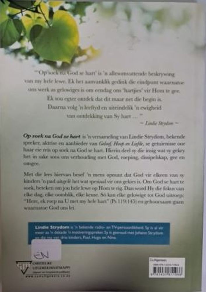agterblad op soek na god se hart