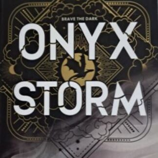 Onyx Storm by Rebecca Yarros trade paperback front cover available at karin's treasures.