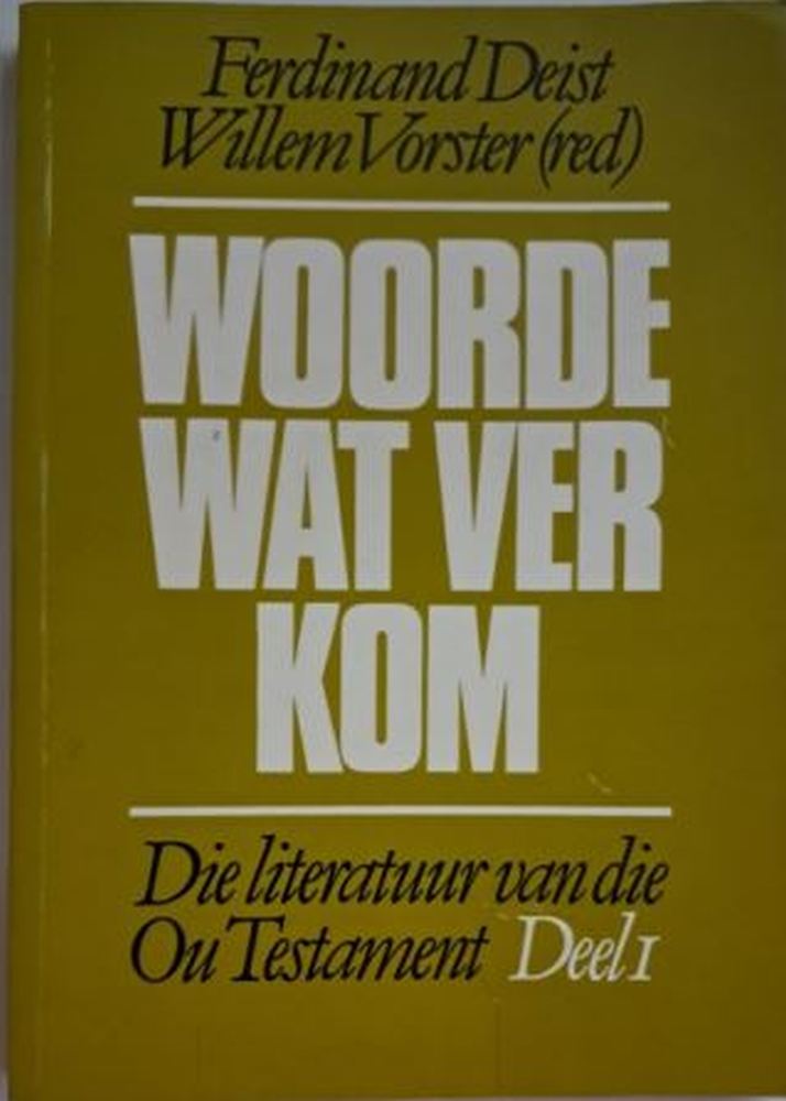 woorde wat ver kom ferdinand deist isbn 978624023234