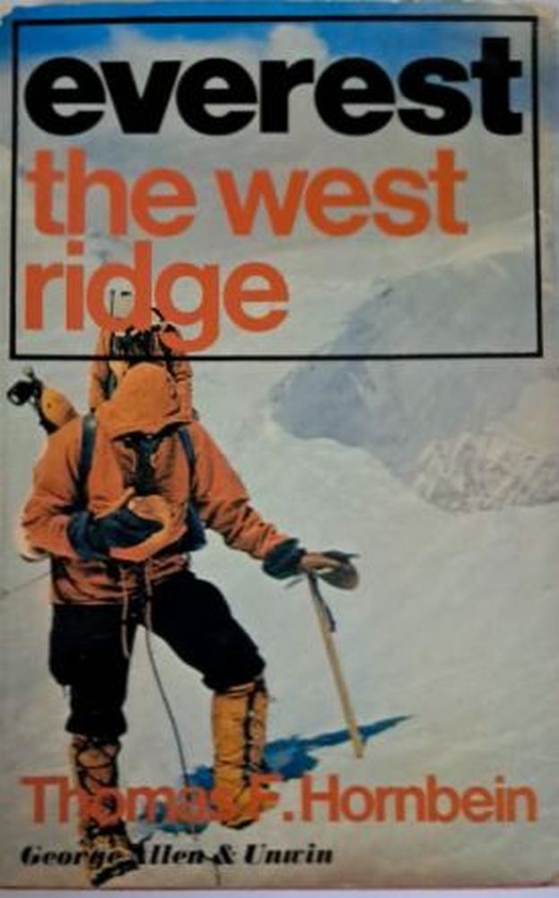 everest the west ridge thomas hornbein available from karin's treasures