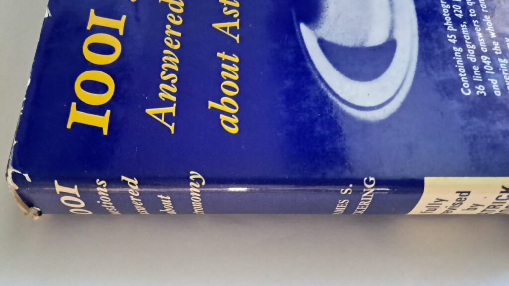 spine 1001 questions answered about astronomy