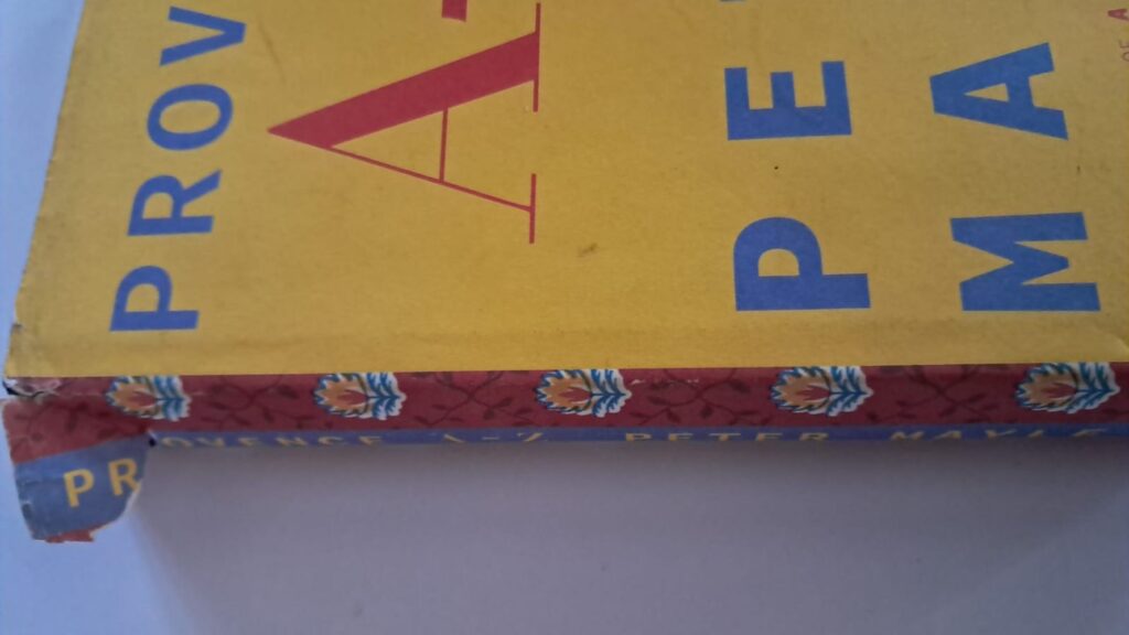 spine provence a z peter mayle