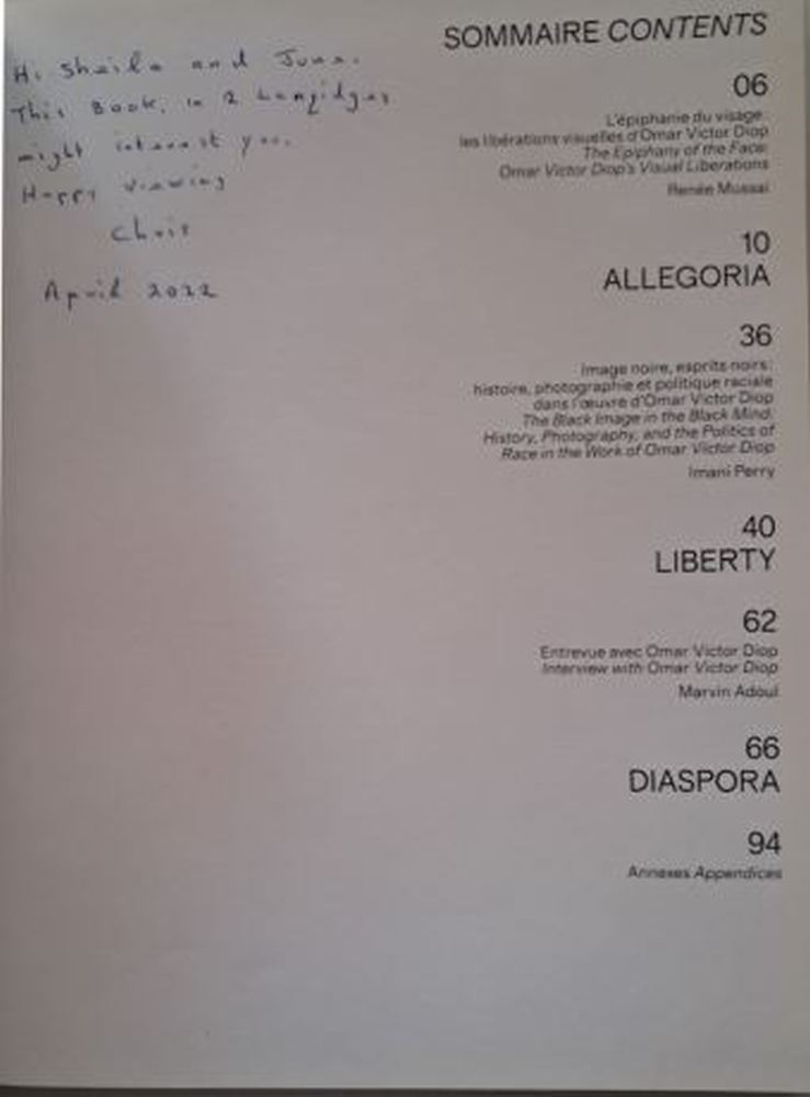Contents omar victor diop