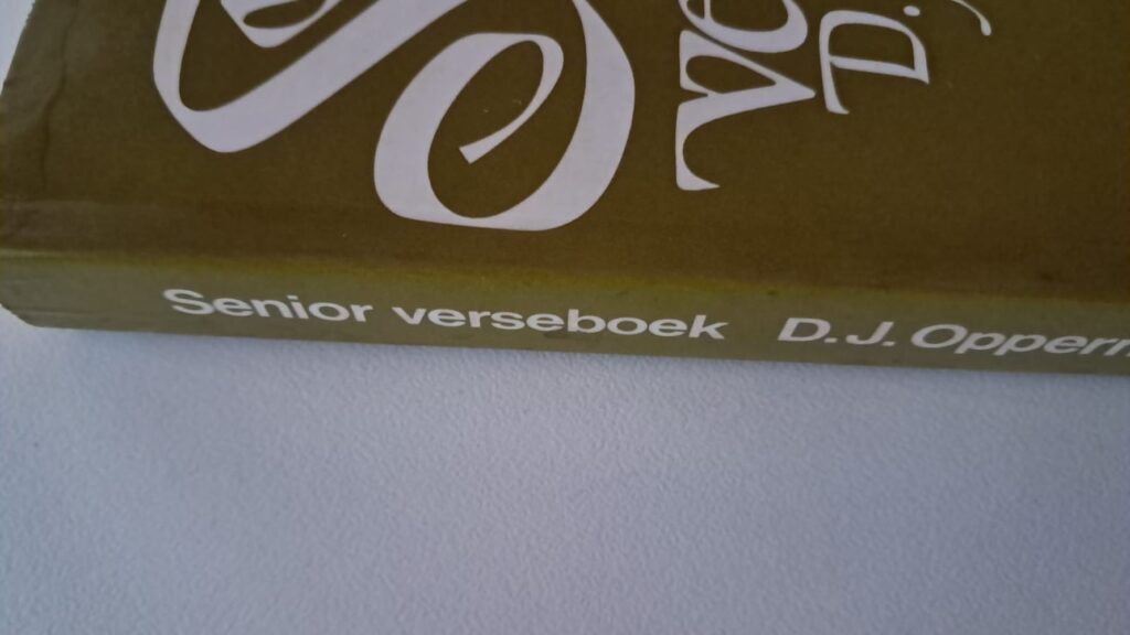 rugkant senior verseboek