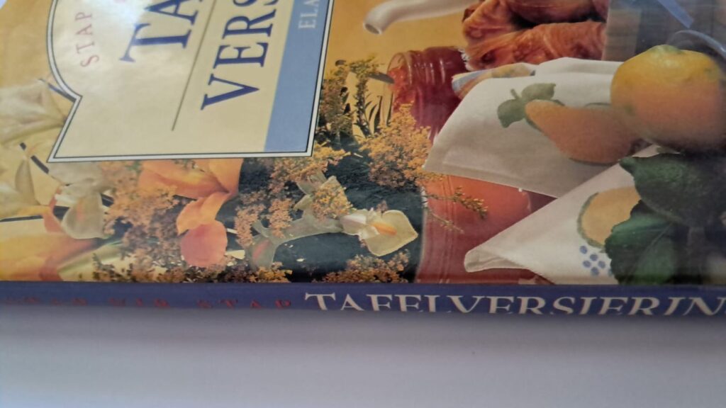 rugkant tafelversiering
