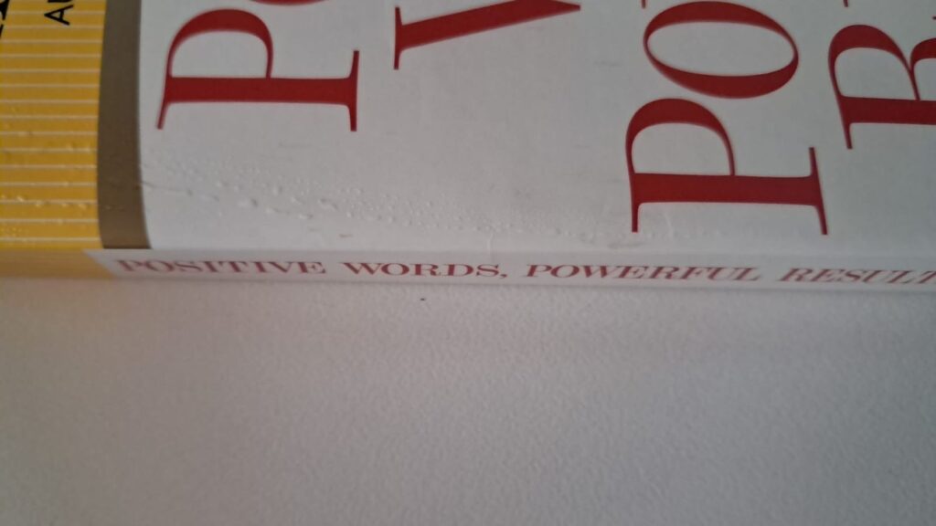 spine positive words powerful results