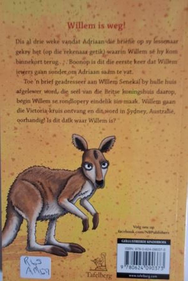agterblad speurhond willem in australie