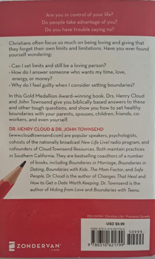 back boundaries